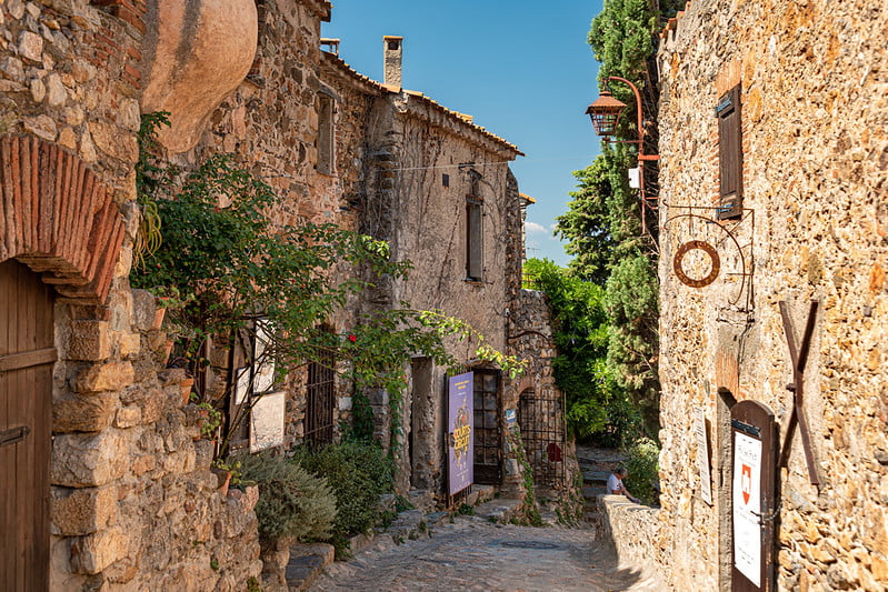 Castelnou - plus beaux villages de France